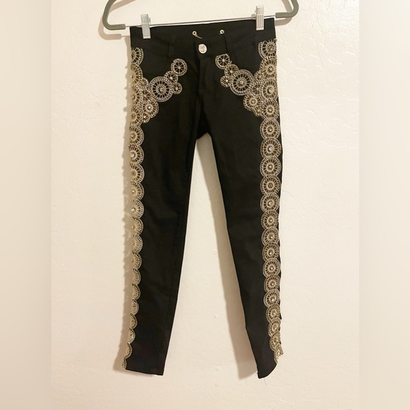 Nice Instambul Embellished Pants Size 36 - Picture 1 of 6